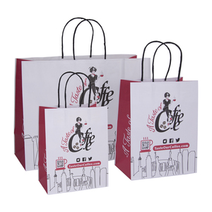 Borse della Spesa personalizzate Per abbigliamento Di lusso Per HDPK Borse Di <span class=keywords><strong>Carta</strong></span> Per La Spesa Sac En Papier Pour Les Achats Logo stampato Per regalo - Product Image 1