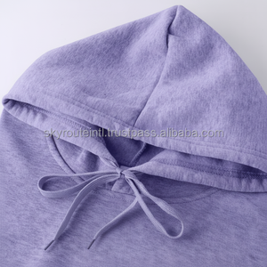 เสื้อสเวตเตอร์มีฮู้ดโอเวอร์ไซส์ผ้าคอตตอน, เสื้อสเวตเตอร์มีฮู้ดโอเวอร์ไซส์แฟชั่นสำหรับผู้ชายเนื้อผ้า100% ผ้าคอตตอนมีซิปล็อกเปิดไหล่ - Product Image 1