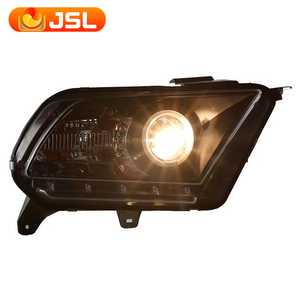 Convient pour <span class=keywords><strong>Ford</strong></span> 10-14 Ensemble de phare de cheval sauvage <span class=keywords><strong>Mustang</strong></span> Modification LED Daytime running lamp coulant eau clignotant - Product Image 5