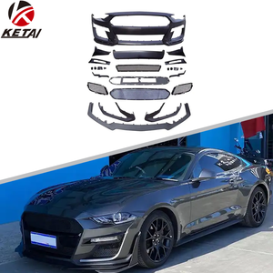 ชุดแต่งกันชนหน้ารถยนต์สไตล์ GT500 ผลิตจากวัสดุ PP ABS สำหรับรถมัสแตง ปี 2018-2022 ขายส่ง - Product Image 2