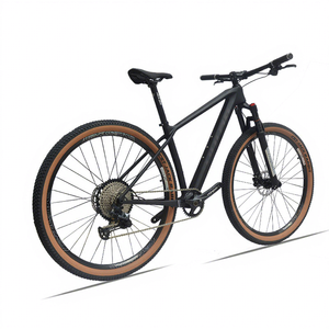 Vélo de Course Tout-Terrain Léger en Fibre de <span class=keywords><strong>Carbone</strong></span> 29 Pouces 12 Vitesses avec Freins à Disque Hydrauliques et <span class=keywords><strong>Cadre</strong></span> en Aluminium, Type Hardtail, pour la Course (Shimano) - Product Image 3