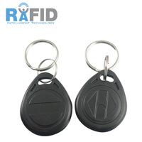 Tarjeta IC/ID sin contacto, llavero inteligente de inducción, sin 2 hebillas, Fudan M1 T5577 EM4305 RFID de alta frecuencia para control de acceso y asistencia