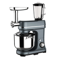 Mélangeur sur socle planétaire professionnel OEM 10L, 1800W, 6 vitesses, multifonctionnel, avec crochets pétrisseurs doubles en fonte, pour usage commercial