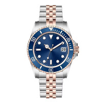 Montre de plongée pour homme à logo personnalisé, très demandée, faible MOQ, verre saphir, mouvement automatique japonais NH35, montres mécaniques OEM