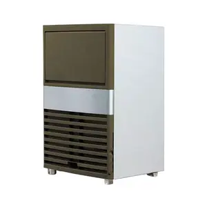 Cube Ice Maker 100 Kg Coffee Industrial Ice Cube Maker Machine