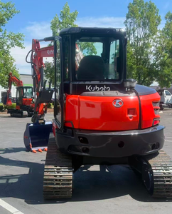 Mini-excavatrice Kubota KX057 d'occasion à faible nombre d'heures de fonctionnement, machine d'excavation de 5, 6 ou 5,7 tonnes, excavatrice d'occasion, Kubota KX165 KX163 Breaker - Product Image 4