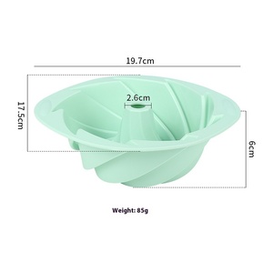 <span class=keywords><strong>Moule</strong></span> à gâteau <span class=keywords><strong>Savarin</strong></span> de style européen transfrontalier nouvel outil de cuisson facile à démouler <span class=keywords><strong>moule</strong></span> à fleurs en silicone pour gâteau - Product Image 2