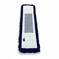 Gizmop Mopa Acrílica de 80 cm con Cabezal Rectangular de Microfibra Exprimidor Automático Antibacterial y Duradero (Más de 20,000 Usos), Sostenible