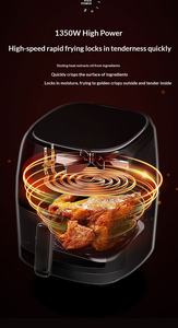 Fournisseur direct d'usine, <span class=keywords><strong>friteuse</strong></span> à air intelligente portable pour la maison et l'hôtel, grande capacité, visible, sans fumée - Product Image 5