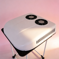 Climatiseur universel RUIDIAITE 12V 24V tout-en-un, double ventilateur, refroidissement rapide, unité de climatisation robuste pour véhicules