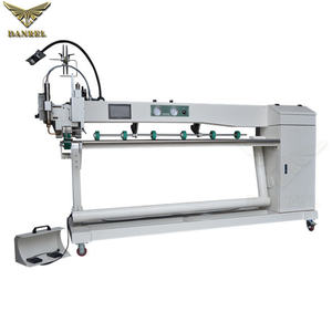 Machine de cachetage de couture d'air chaud de courbe de bande de couture imperméable de point de chute de double buses de puissance élevée pour les gonflables et la bâche de <span class=keywords><strong>PVC</strong></span> - Product Image 6