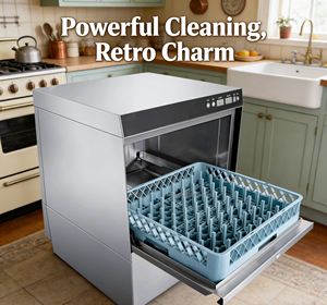 Lavastoviglie Commerciale Professionale ad Alta Capacità 40 Cestelli/Ora Monofase Trifase per Bar Hotel Ristorante - Product Image 1