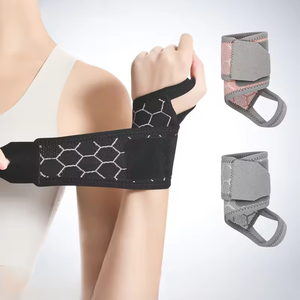 Support de poignet unisexe respirant et réglable en maille, taille unique, pour l'entraînement et l'usage quotidien - Product Image 4