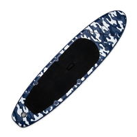 Planche de SUP gonflable en PVC camouflage marine, multi-usages pour le tourisme, le yoga, le fitness, la pêche, avec pompe, pagaie et sac à dos – Vente en gros
