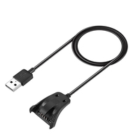 Câble de chargement USB noir de 1M 3FT pour montre GPS TomTom Runner 2 3/Adventurer/Golfer 2 pour montre GPS TomTom Spark 3