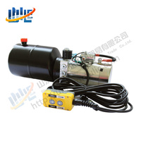 Petit groupe hydraulique portable personnalisé de 12 volts packs système hydraulique de station
