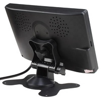 Cámara de visión trasera HD AHD portátil de 7 pulgadas, pantalla de salpicadero, entrada RCA AV, pantalla de 2 canales, TFT LCD, ayuda inversa, Monitor de vídeo para coche