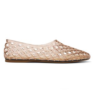 Ballerines en gelée transparentes de haute qualité pour femmes adultes, sandales creuses en gelée, chaussures de plage en gelée - Product Image 3