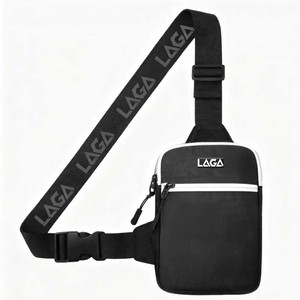 Bolso Cruzado Pequeño Personalizado para Hombre, Bandolera Cuadrada Pequeña, Riñonera Deportiva, Bolso de Hombro Lateral para Hombre - Product Image 1