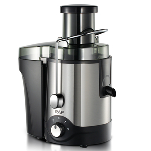 Extracteur de jus centrifuge portable RAF Fruit avec bol filtrant transparent, <span class=keywords><strong>goulotte</strong></span> d'alimentation large, deux vitesses, capacité de 5 L - Product Image 5
