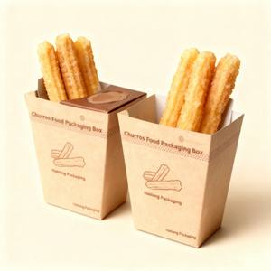 Scatola di carta <span class=keywords><strong>per</strong></span> Pancake <span class=keywords><strong>da</strong></span> <span class=keywords><strong>asporto</strong></span> biodegradabile scatola di cibo <span class=keywords><strong>per</strong></span> Snack scatola di pasta fritta bastoncini di pasta <span class=keywords><strong>per</strong></span> ciambelle con tazza di tuffo - Product Image 3