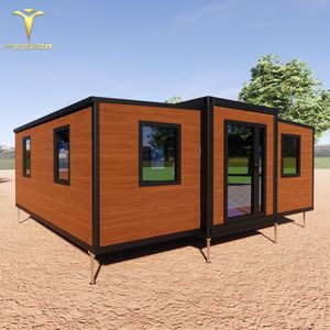 <span class=keywords><strong>Refugio</strong></span> Casas de vidrio modernas China Popular Prefab Container House - Product Image 6