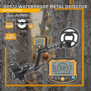 Détecteur de métaux industriel certifié avec une sensibilité de 25 pouces, étanche IP54, détection d'or, bobine de recherche de 26 cm - Product Image 2
