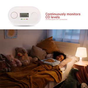 Anka xách tay nhà Carbon Monoxide Detector En 50291-2 với tuổi thọ pin 10 năm Carbon Monoxide báo động Detector - Product Image 5