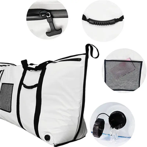 Sac de capture de <span class=keywords><strong>poisson</strong></span> isolé et étanche de grande capacité avec logo personnalisé grand sac isotherme de pêche pliable sac de voyage portable pour tuer les poissons - Product Image 6