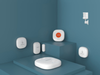 Détecteur infrarouge intelligent Larkkey Tuya Zigbee, capteur de mouvement PIR avec commande vocale pour la maison et l'hôtel, alimenté par batterie