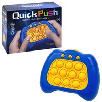 Mini Vitesse Rapide Rapide Pousser Console De Jeu Électronique Interactive Light Up Puzzle Bulle Mémoire Jeu Push Pop Fidget Jouet pour Enfant