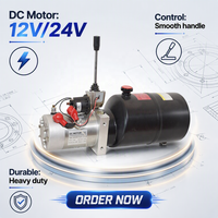 Mayroth Fabrication OEM – Mini groupe hydraulique 12V 24V 1,5KW pour gerbeur semi-électrique, unité de puissance à pompe hydraulique mini 5L