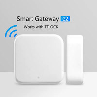 TTLOCK G2 WiFi Gateway Hub Switch, Funciona con la Aplicación TTLock para Cerraduras Inteligentes, Control Remoto, Desbloqueo por Voz para Alexa y Google Home