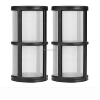 Préfiltre séparateur de déjections pour aquarium, 3000 GPD, grand débit, filtre à sédiments 50 microns pour l'élevage de poissons, filtre à eau