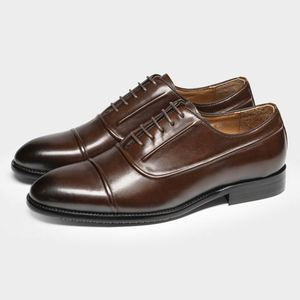 Designer Business Dress Shoes Handcrafted Men <b>Pointed</b> Toe Genuine VALENTINA Leather Lace Oxford Patchwork Rubber Outsole - Product Image 6