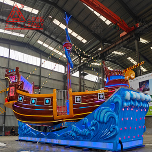 Manège <span class=keywords><strong>Bateau</strong></span> Volant Pirate pour Parc d'Attractions, Fête Foraine, Carnaval, Extérieur, en Fibre de Verre et Acier, pour Centre Commercial, à Vendre - Product Image 3