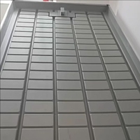 Tables de banc de roulement d'inondation de 4X8 pieds avec le plateau d'ABS de 3mm pour la serre croissante hydroponique