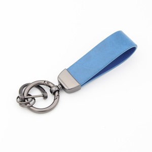 2026 Multiple Colors Luxury <b>Car</b> Keychain PU Leather Key Chain Pure Color Buckle <b>Car</b> <b>Keyring</b> Accessories Key Lanyard Gift - Product Image 6
