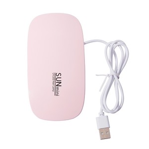 Lámpara de uñas LED UV Sun Mini de 6W, secador de uñas portátil de mano con doble fuente de luz para esmalte de gel - Product Image 2