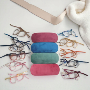 Vente flash : Étui personnalisé en velours et cuir/étui <span class=keywords><strong>pour</strong></span> carte graphique, boîte <span class=keywords><strong>de</strong></span> rangement <span class=keywords><strong>pour</strong></span> lunettes, coffret cadeau, étui en fer <span class=keywords><strong>pour</strong></span> lunettes <span class=keywords><strong>de</strong></span> <span class=keywords><strong>soleil</strong></span> et lunettes optiques - Product Image 2