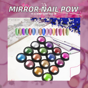 Poudre à ongles professionnelle japonaise en plastique effet miroir, pigment blanc, Aurora Super Flash, nouvelle poudre de glace, or titane, pour salon - Product Image 2