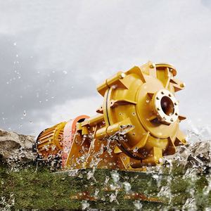 Pompe à boue horizontale centrifuge 10 pouces triphasée robuste et résistante à l'usure pour l'extraction de sable - Product Image 6