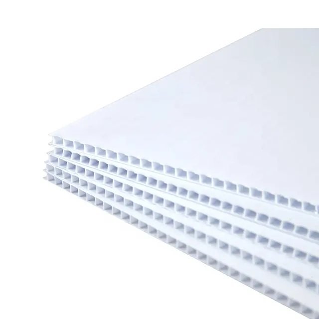 Factory Sales Manufacturer Supplier 48x96 4mm 8mm 12mm Blue PP Corrugated Plastic Flooring Protection Sheet