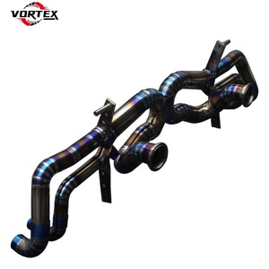 Système d'échappement catalytique en alliage de titane haute performance Vortex pour Lamborghini Huracan LP610 - Product Image 3