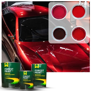 Fábrica de pintura de automóviles de China, precio competitivo, varios colores, 2K, laca automotriz, capa transparente, <span class=keywords><strong>barniz</strong></span> automotriz de alto brillo y alto sólido - Product Image 1