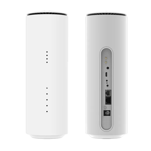 Factory Custom Unisoc UDX710 RJ11 Voice VoLTE 4G 5G Wireless WiFi Router Cellular Modem FWA 5G CPE Telephone Support