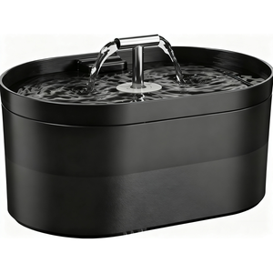 Bebedero Automático para Gatos de Plástico Elegante de 2.2L con Filtro de Carbón Activado por Luz, Dispensador de Agua Portátil Fácil de Limpiar - Product Image 6