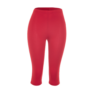 Viviblook D26ST269 Ensemble deux pièces pour femmes : débardeur sexy sans manches à col halter torsadé et pantalon court moulant - Product Image 6