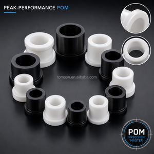 Douille en POM Acétal Usinée CNC sur Mesure, Tolérance +/-0.005mm, Service d'Usinage de Précision OEM - Product Image 1