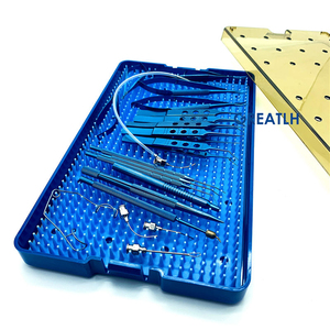 21 pcs טיטניום קטרקט סט עבור מכשירי ניתוח קטרקט עם תיבת עיקור - Product Image 4